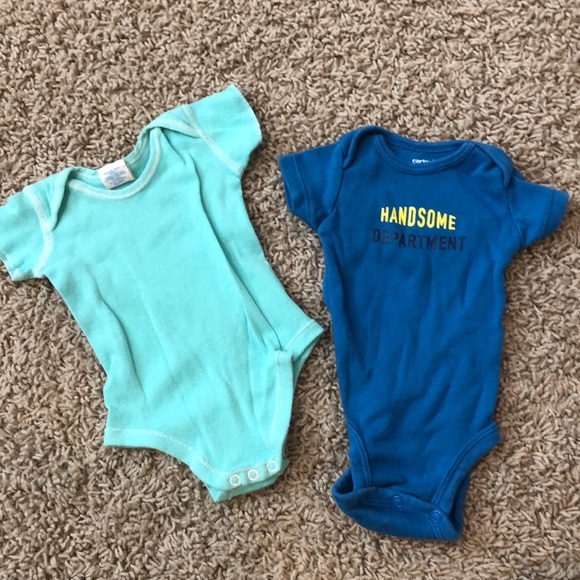 Newborn bundle baby boy onesies short sleeve - Picture 7 of 10